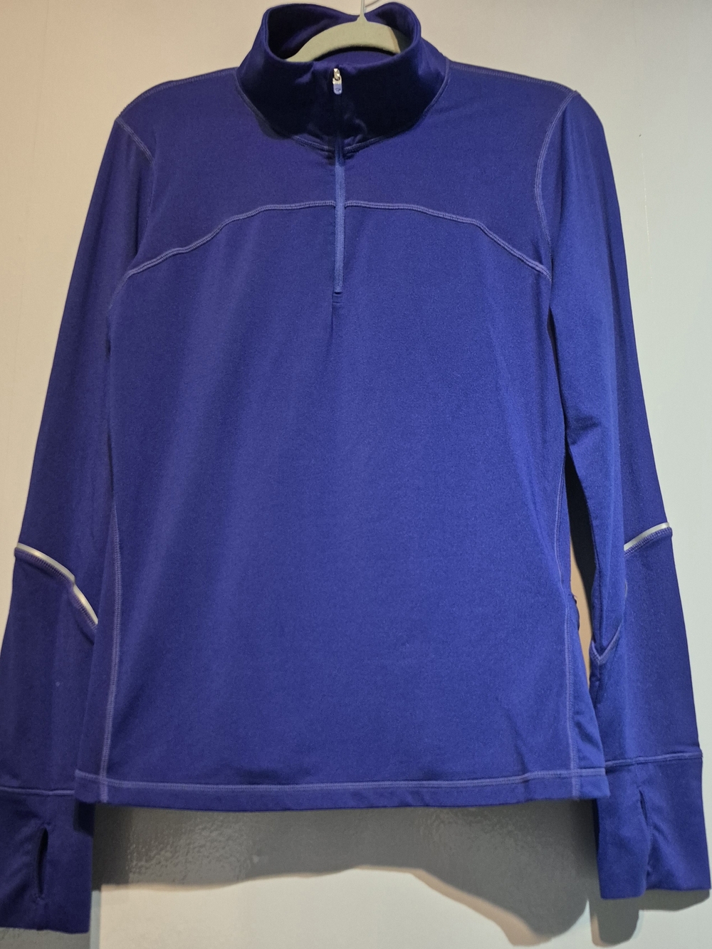 GAP Women's Quarter-Zip Pullover - Royal Blue